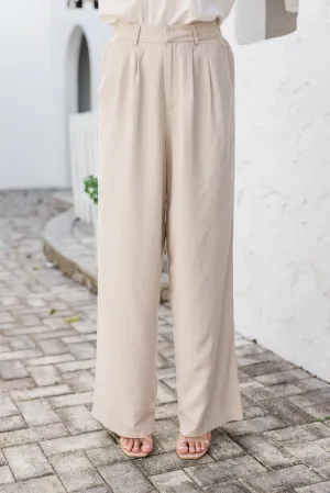 All In A Dream Sand Linen Pants