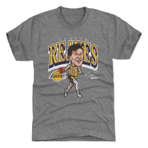 Austin Reaves Los Angeles Lakers Cartoon WHT Tee
