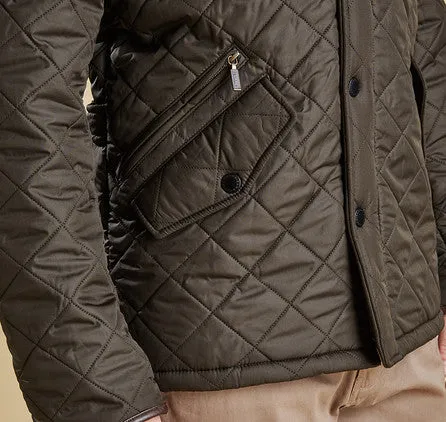 Barbour Powell Quilted Jacket - Olive