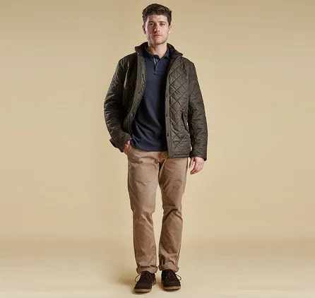 Barbour Powell Quilted Jacket - Olive