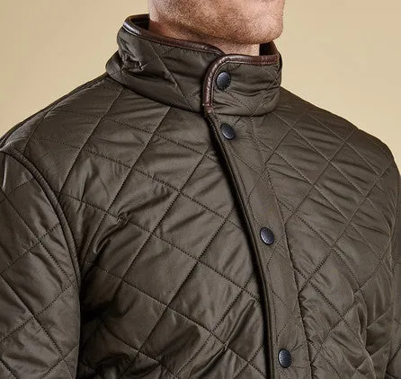 Barbour Powell Quilted Jacket - Olive