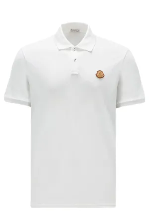 Black Logo Patch Polo