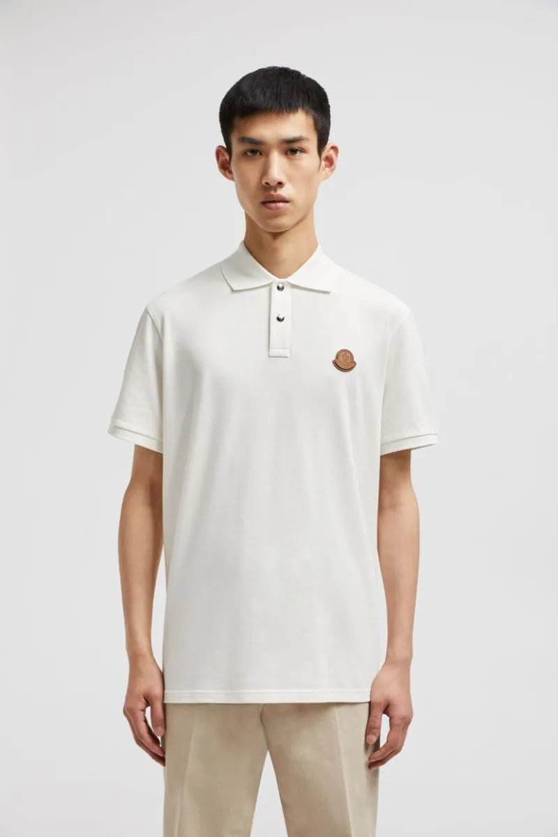 Black Logo Patch Polo