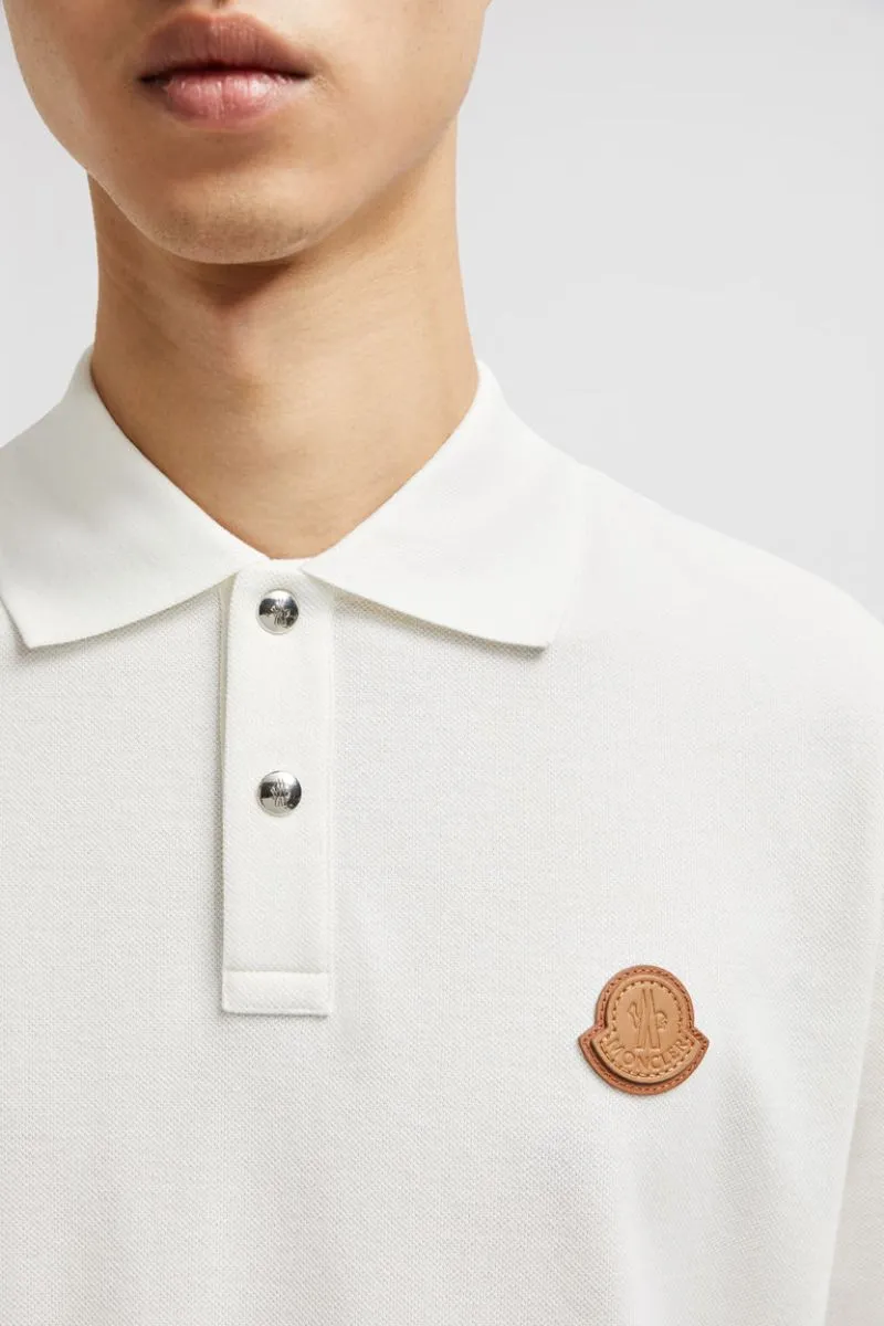 Black Logo Patch Polo
