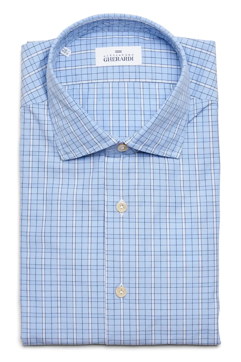 Blue Check Shirt