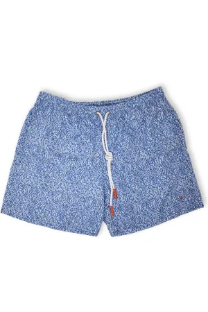 Blue Medallion Swim Shorts