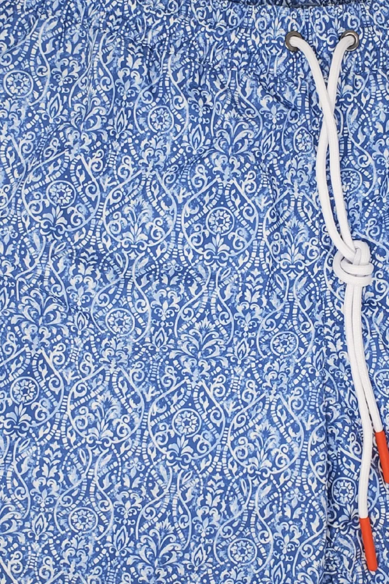 Blue Medallion Swim Shorts