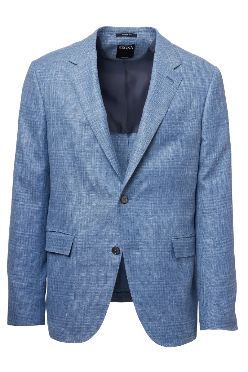 Blue Plaid Jacket