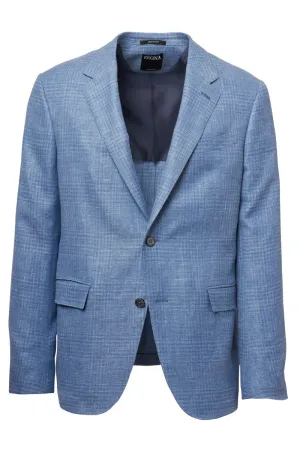 Blue Plaid Jacket