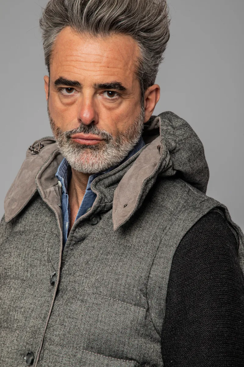 Brad Reversible Leather Vest