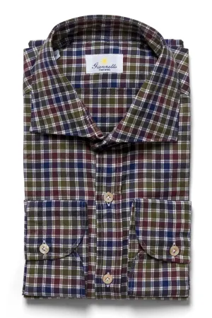 Brushed Cotton Check Shirt