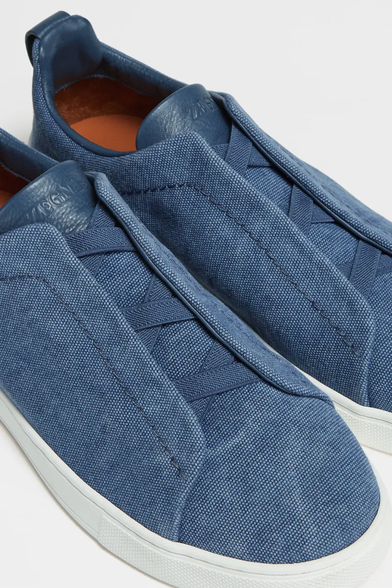 Canvas Triple Stitch Sneakers