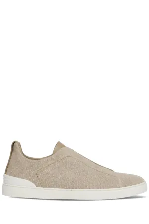 Canvas Triple Stitch Sneakers