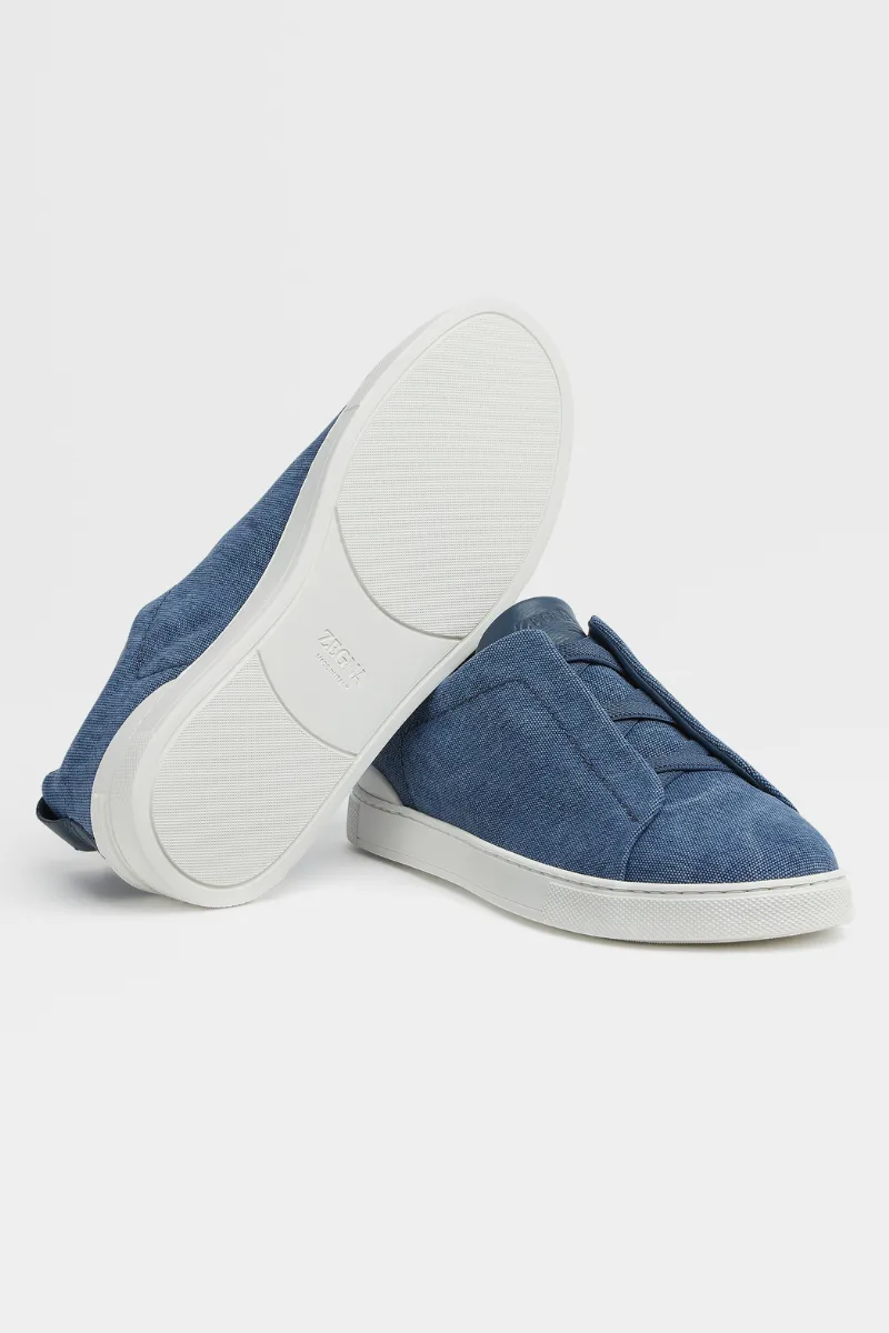 Canvas Triple Stitch Sneakers