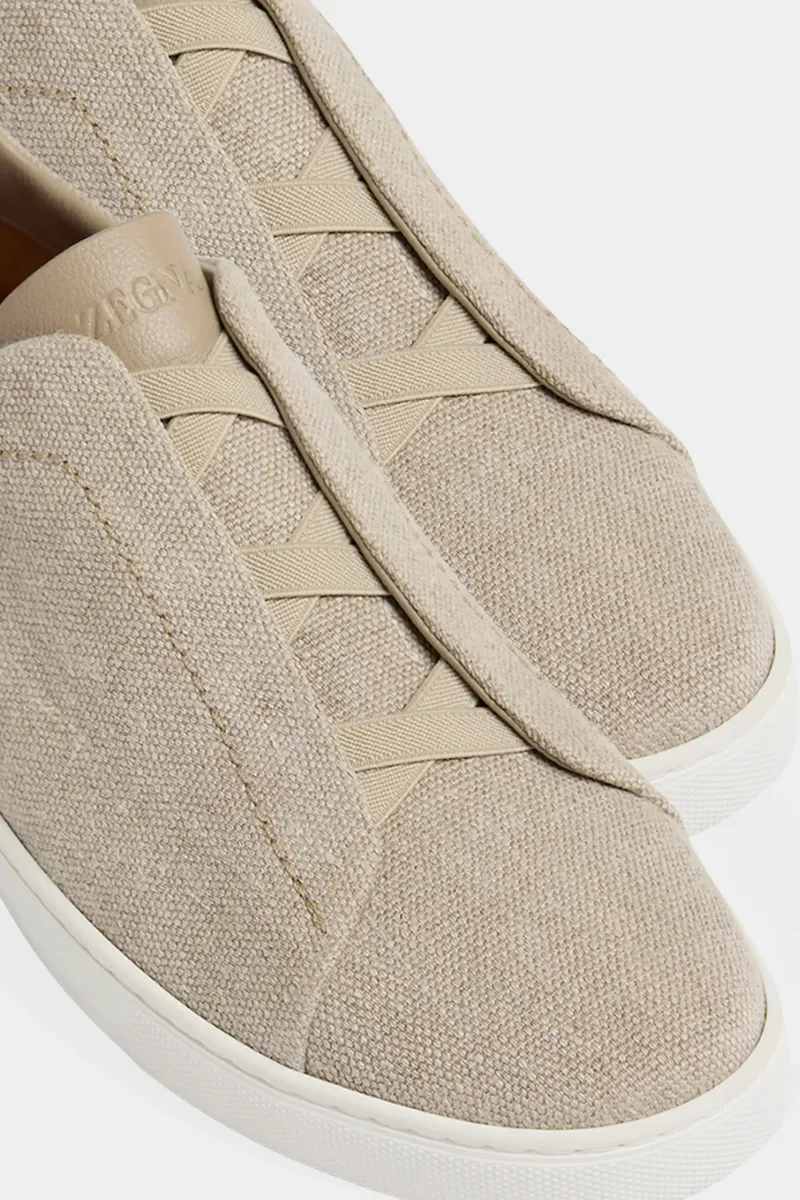 Canvas Triple Stitch Sneakers