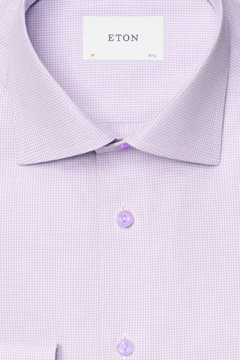Check Twill Dress Shirt