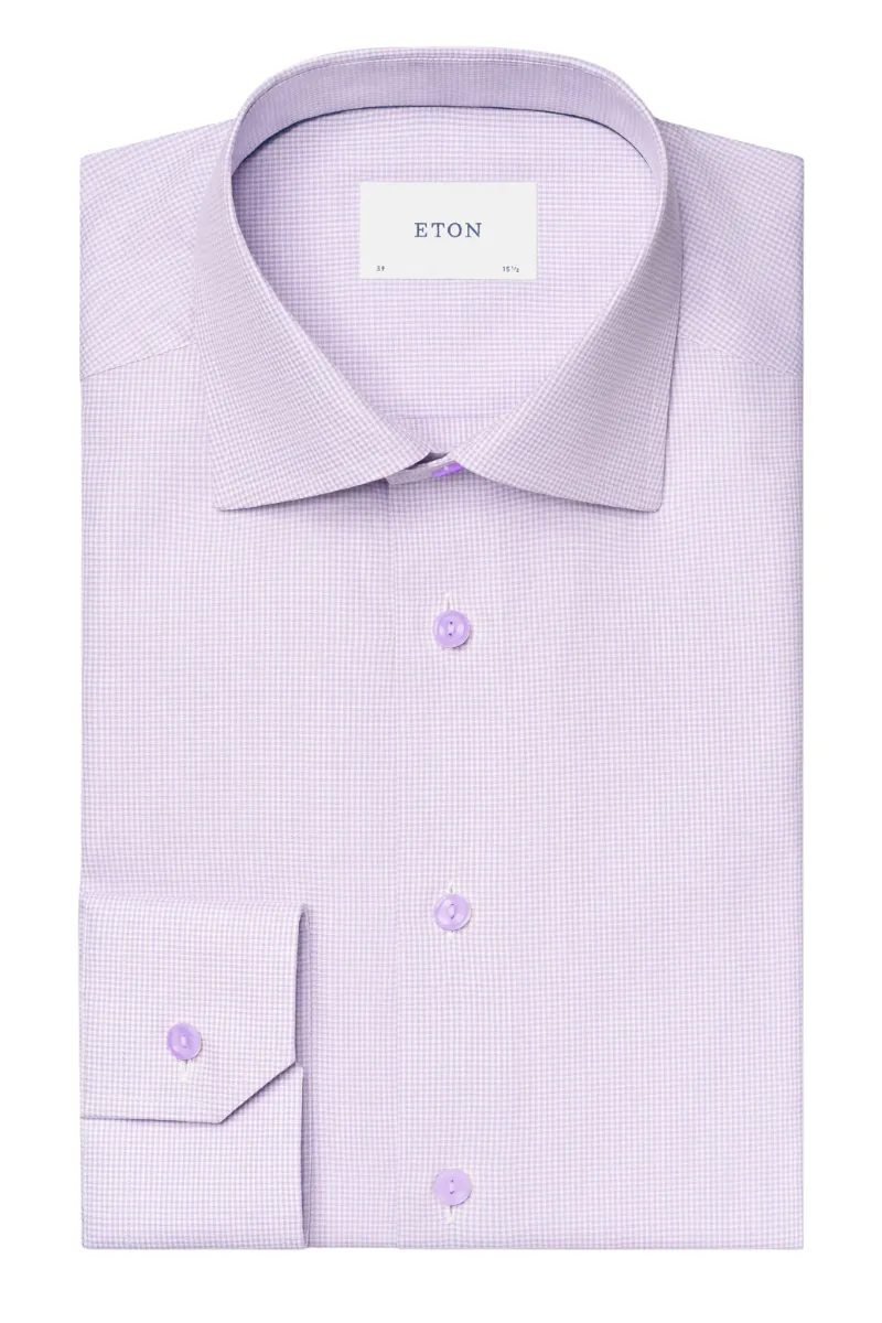 Check Twill Dress Shirt
