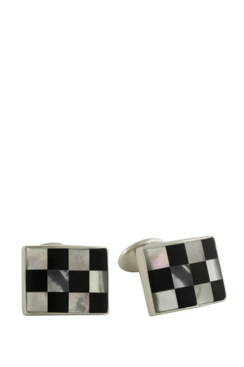 Checkerboard Cufflinks