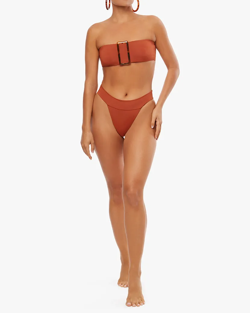 Cheeky High Leg Bikini Bottom
