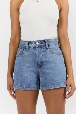 Come As You Are Medium Wash Relaxed Fit Denim Shorts
