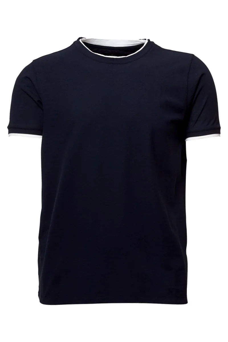 Cotton Crepe T-Shirt