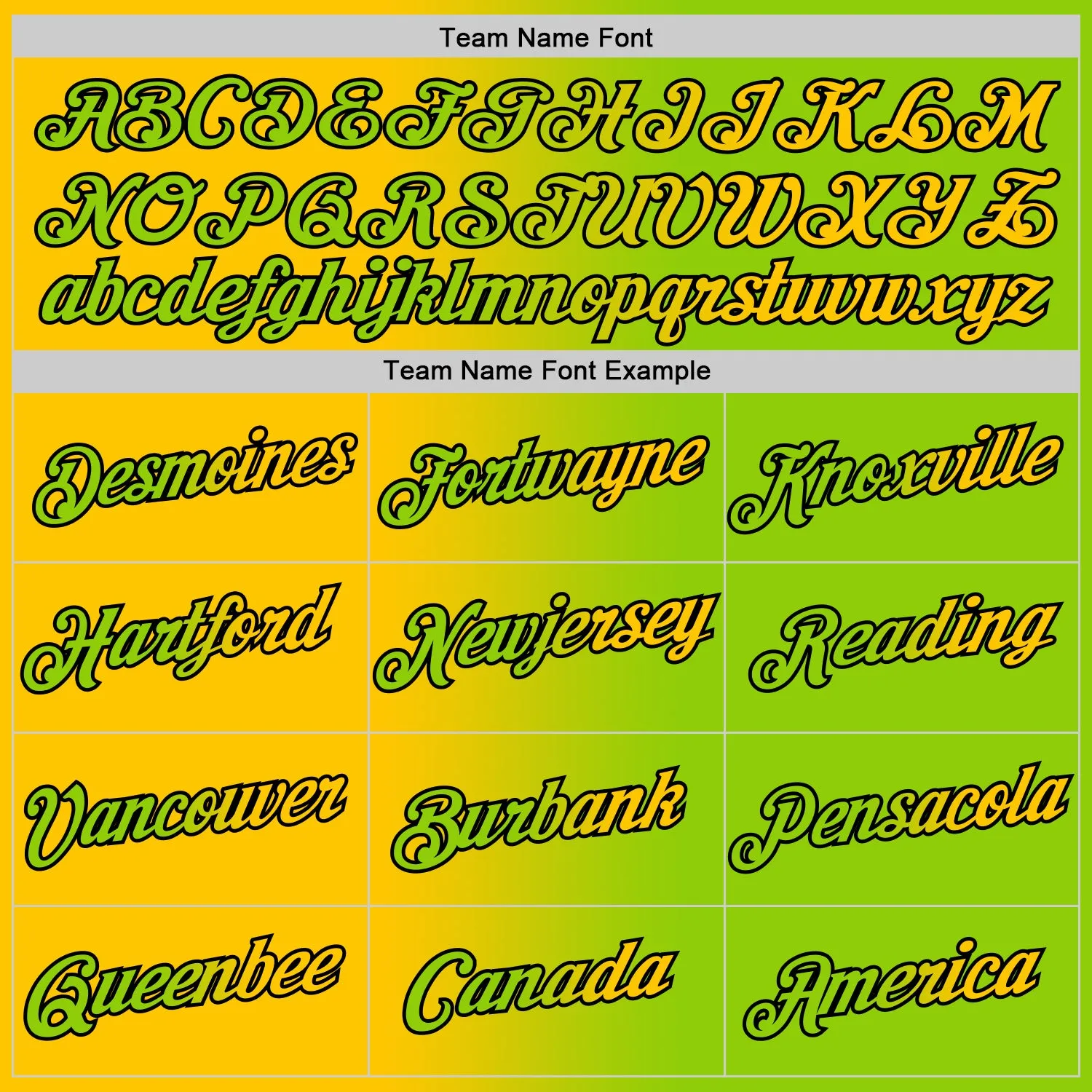 Custom Neon Green Yellow-Black Gradient Fashion Performance T-Shirt