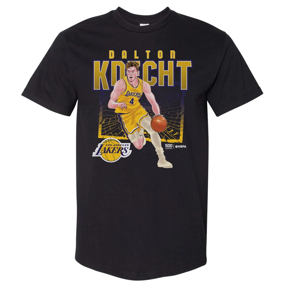 Dalton Knecht Los Angeles Lakers Shattered WHT