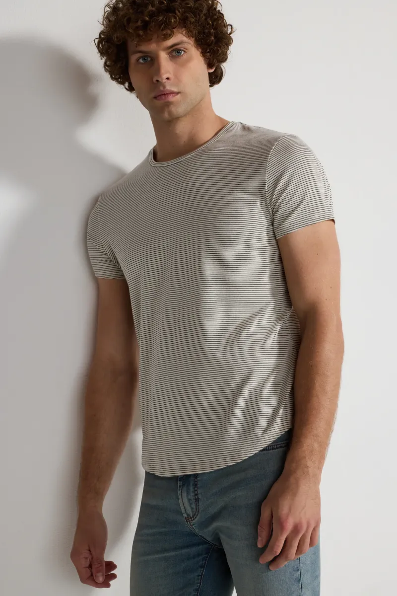 Dann Stripe Tee
