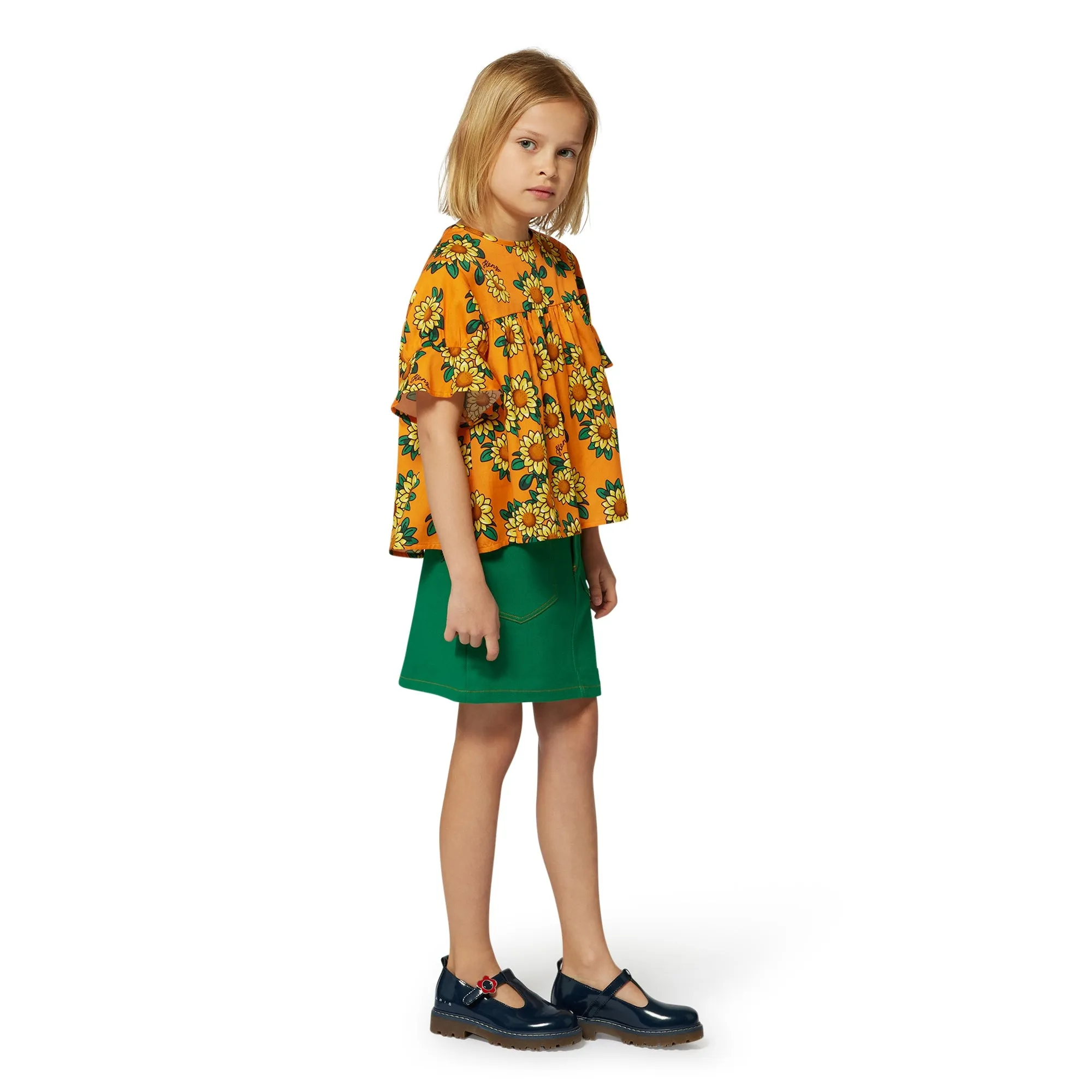 Dark Green Skirt