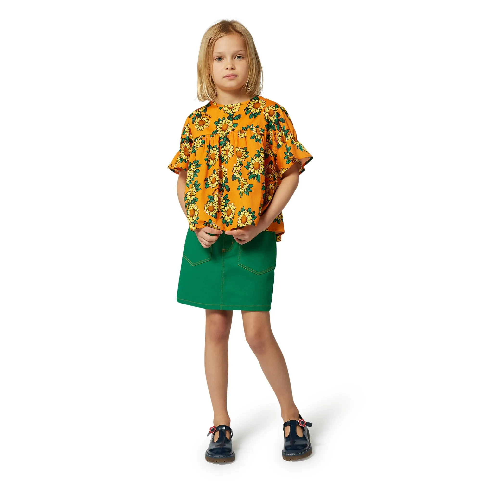 Dark Green Skirt
