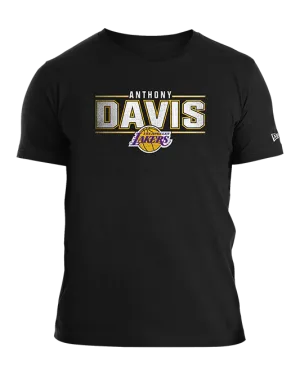 Distressed Name Anthony Davis Los Angeles Lakers Tee