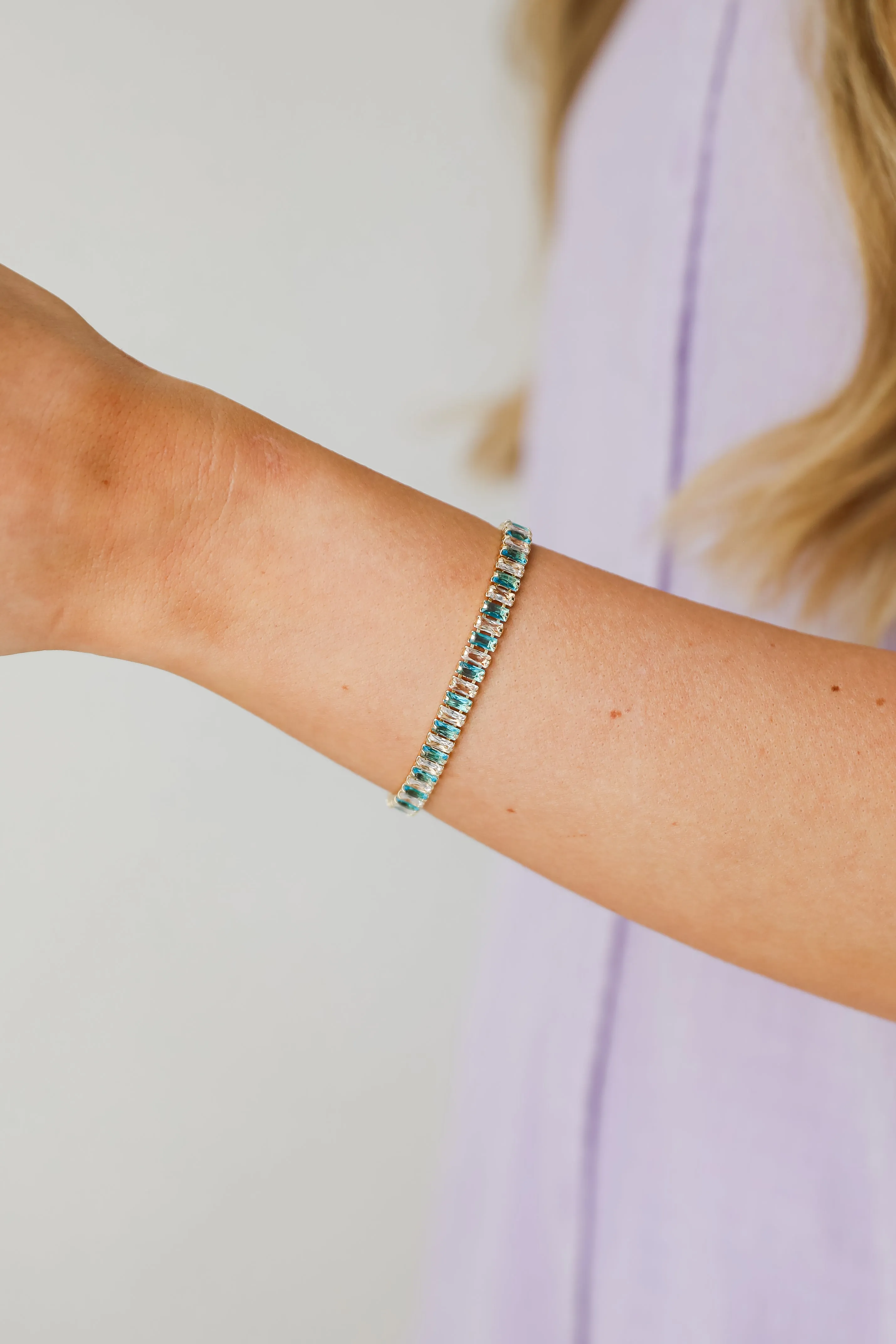FINAL SALE - Ansley Rhinestone Bracelet
