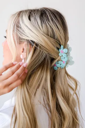 FINAL SALE - Delicate Nature Floral Claw Hair Clip