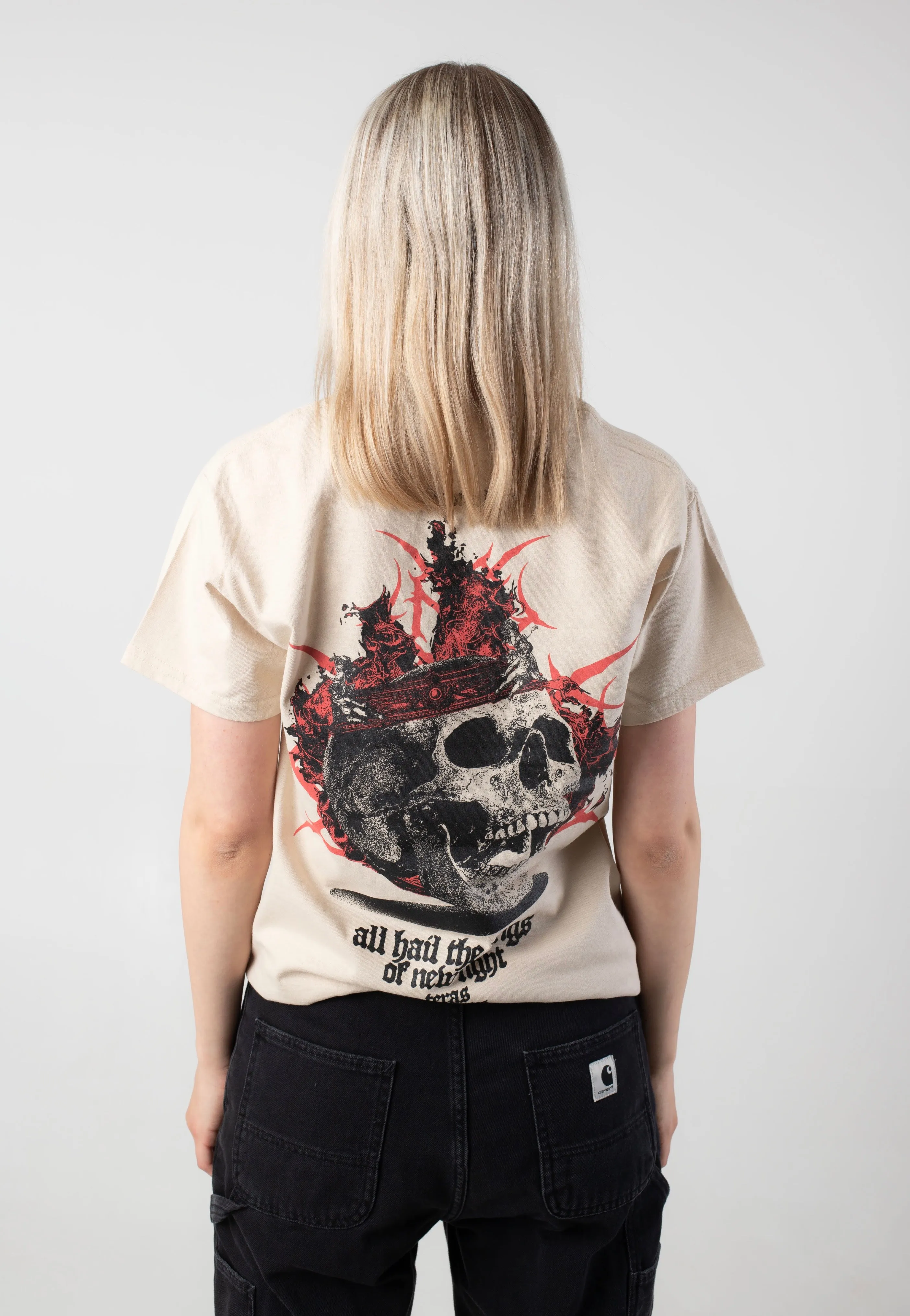 Fit For A King - Skull Of White - T-Shirts