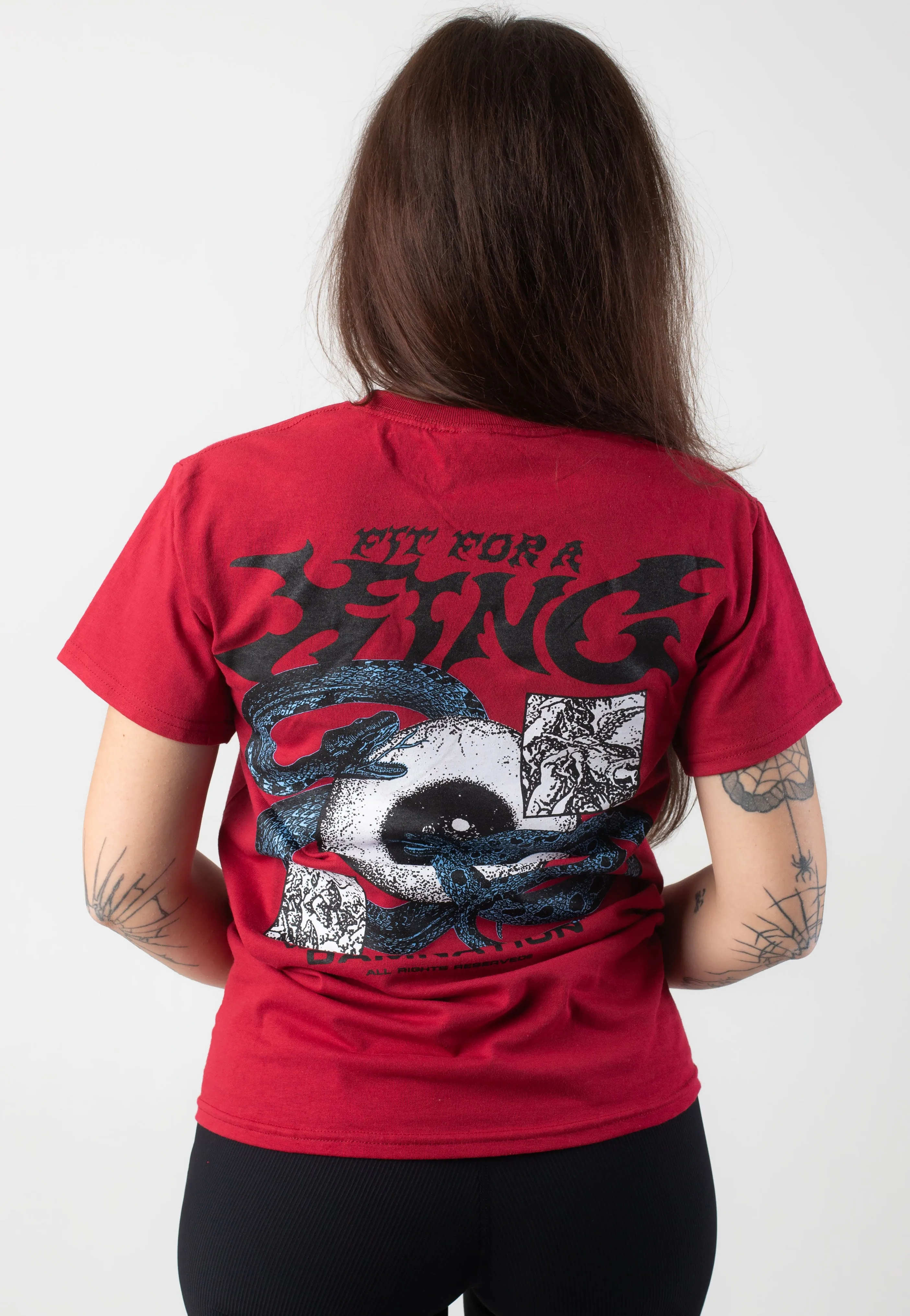 Fit For A King - Snake Eyeball Cardinal Red - T-Shirts