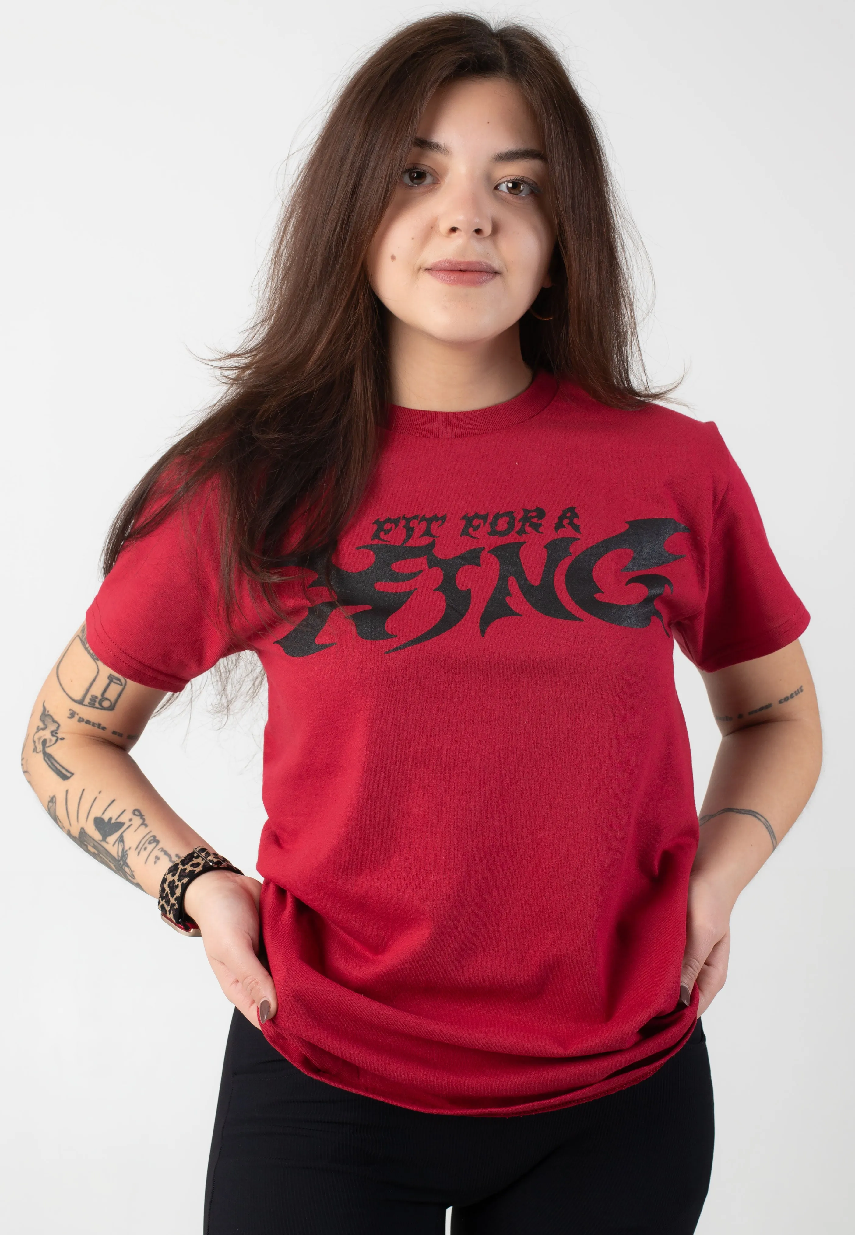Fit For A King - Snake Eyeball Cardinal Red - T-Shirts