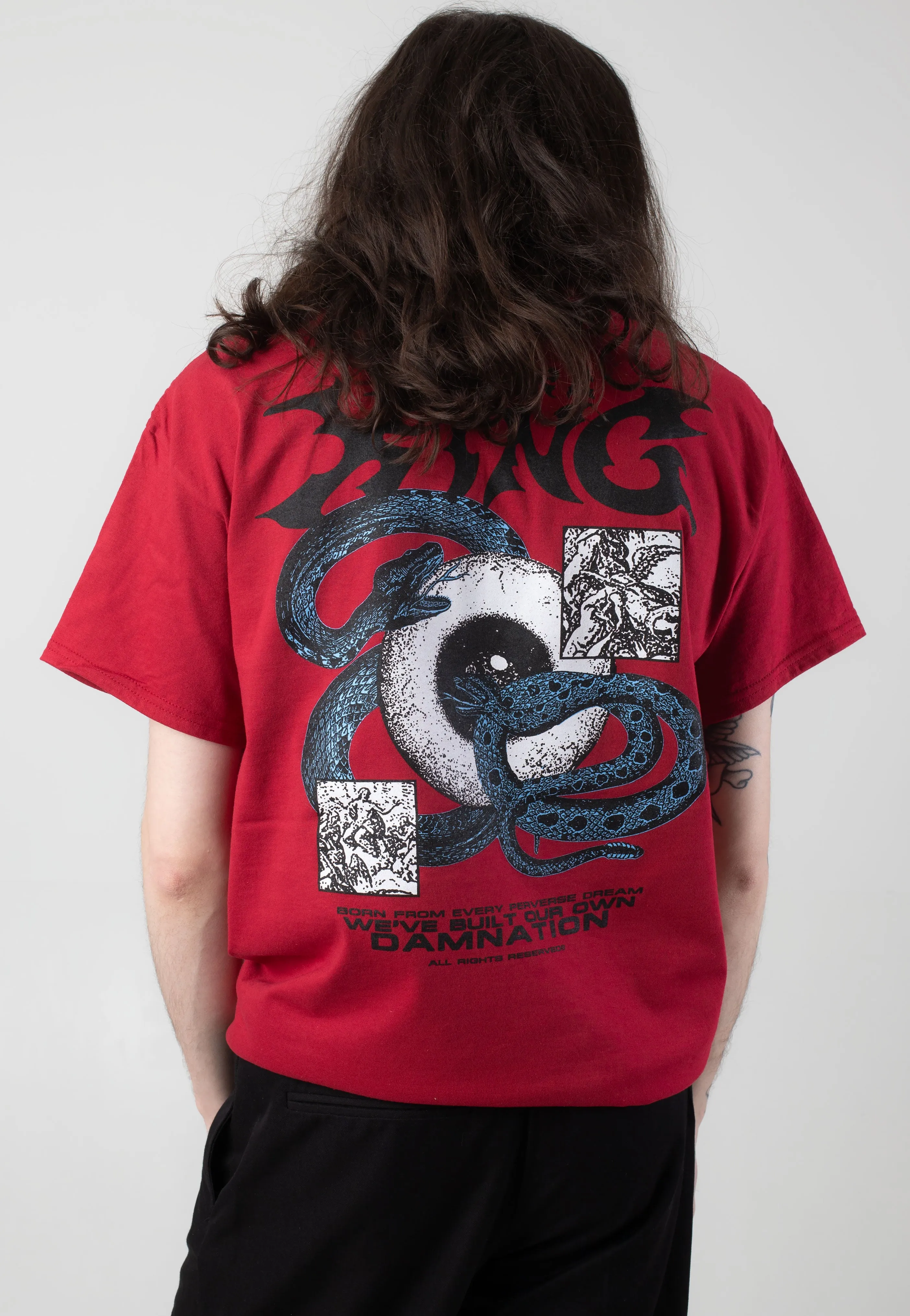 Fit For A King - Snake Eyeball Cardinal Red - T-Shirts
