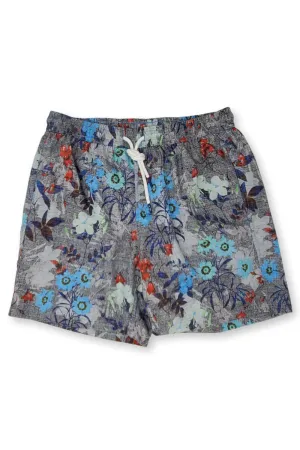 Flower Collage Swim Shorts