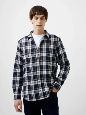 French Connection Unbrushed Flannel Check Shirt
