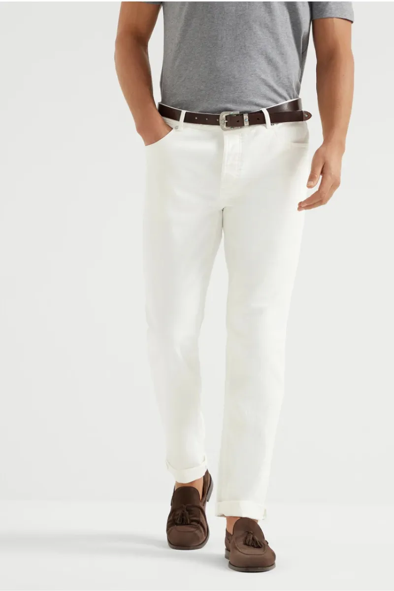 Garment Dyed Lightweight Denim