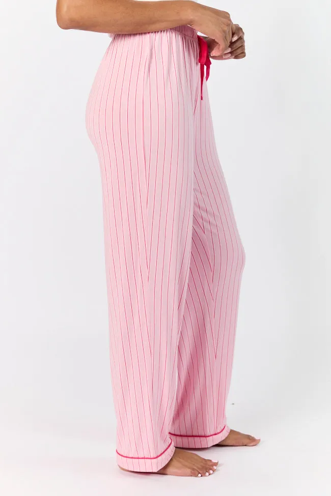 Good To Get Away Pink and Red Stripe Pants SALE