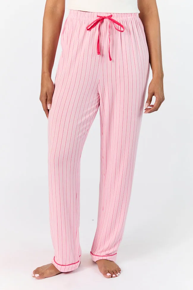 Good To Get Away Pink and Red Stripe Pants SALE