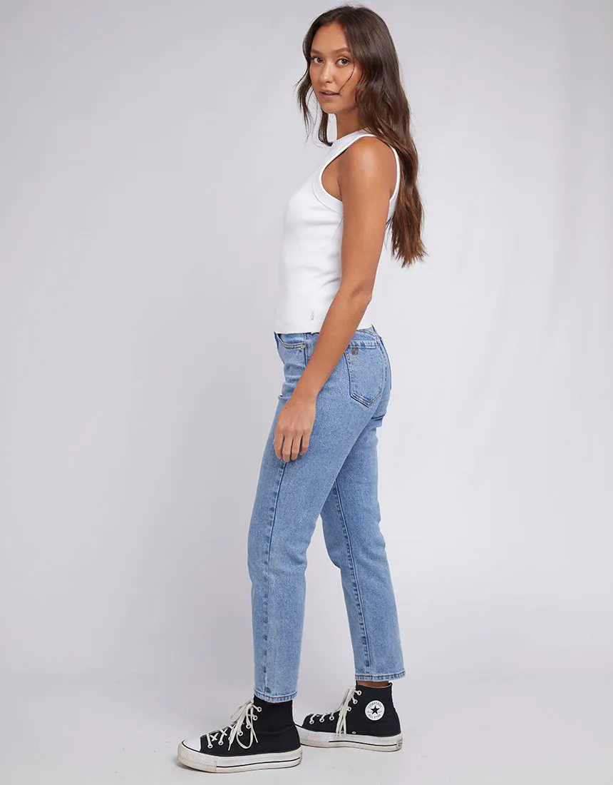 Greta Tank 3 Pk White/Black/Khaki