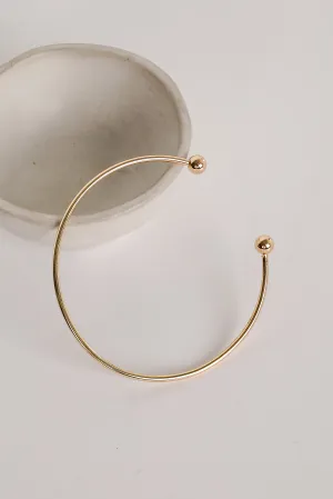 Hattie Gold Cuff Bracelet