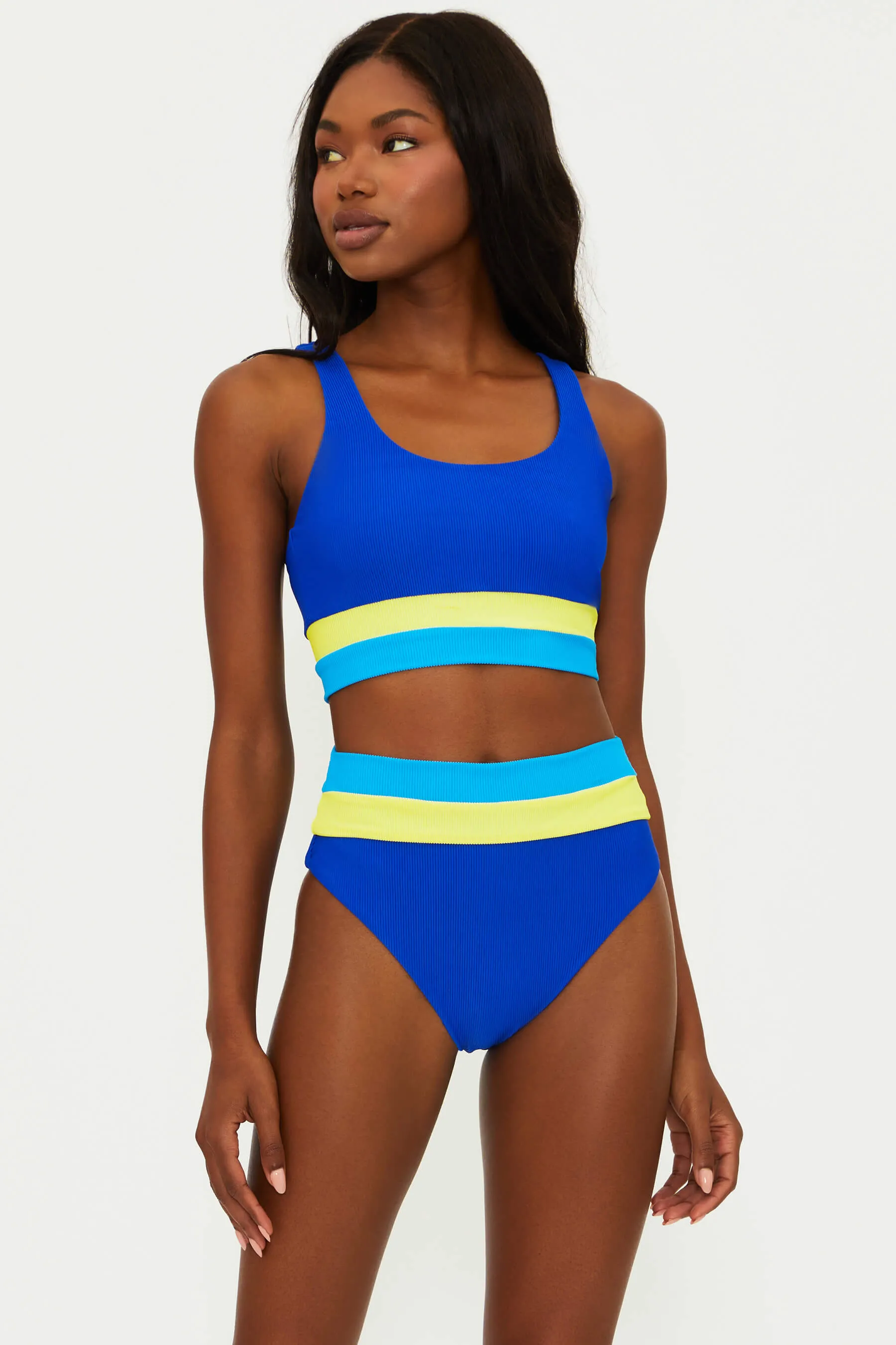 Heidi Bottom Riviera Colorblock Beach Riot