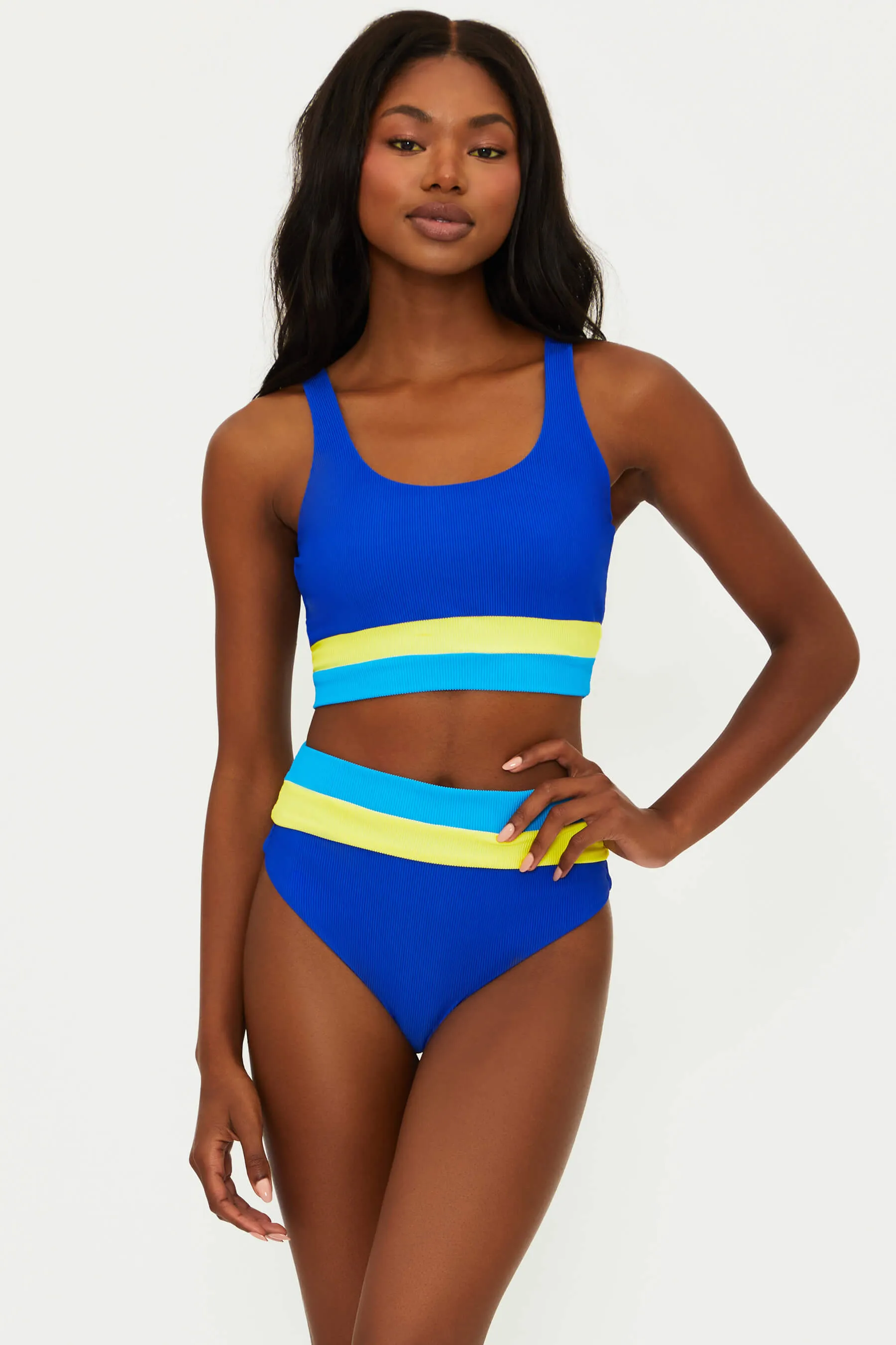 Heidi Bottom Riviera Colorblock Beach Riot