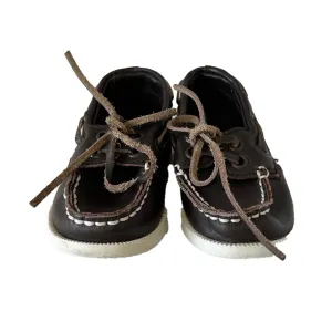 Janie and Jack Boys Brown Shoes