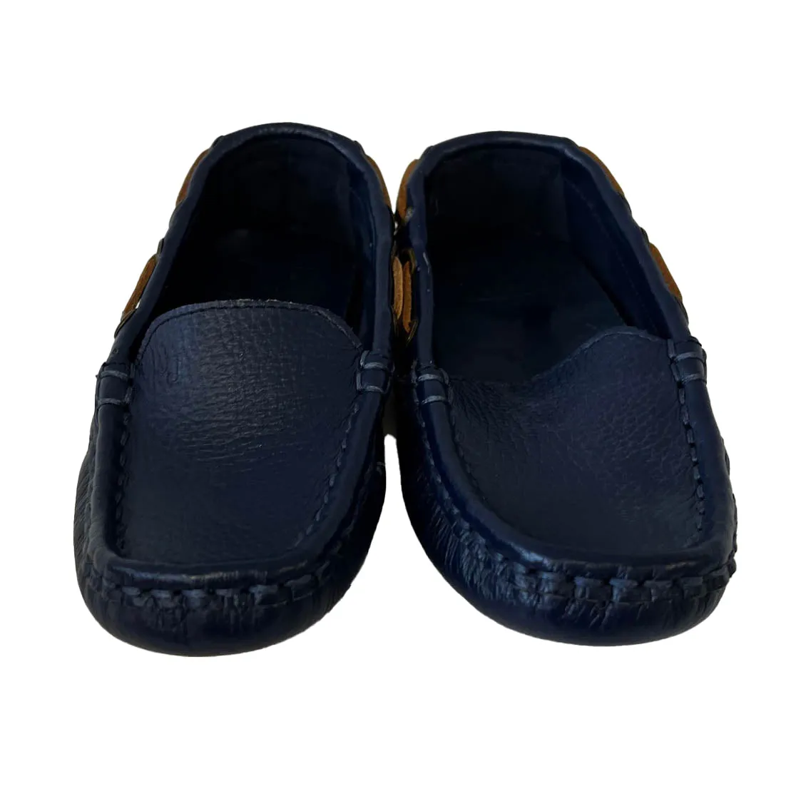 Janie and Jack Boys Navy Shoes