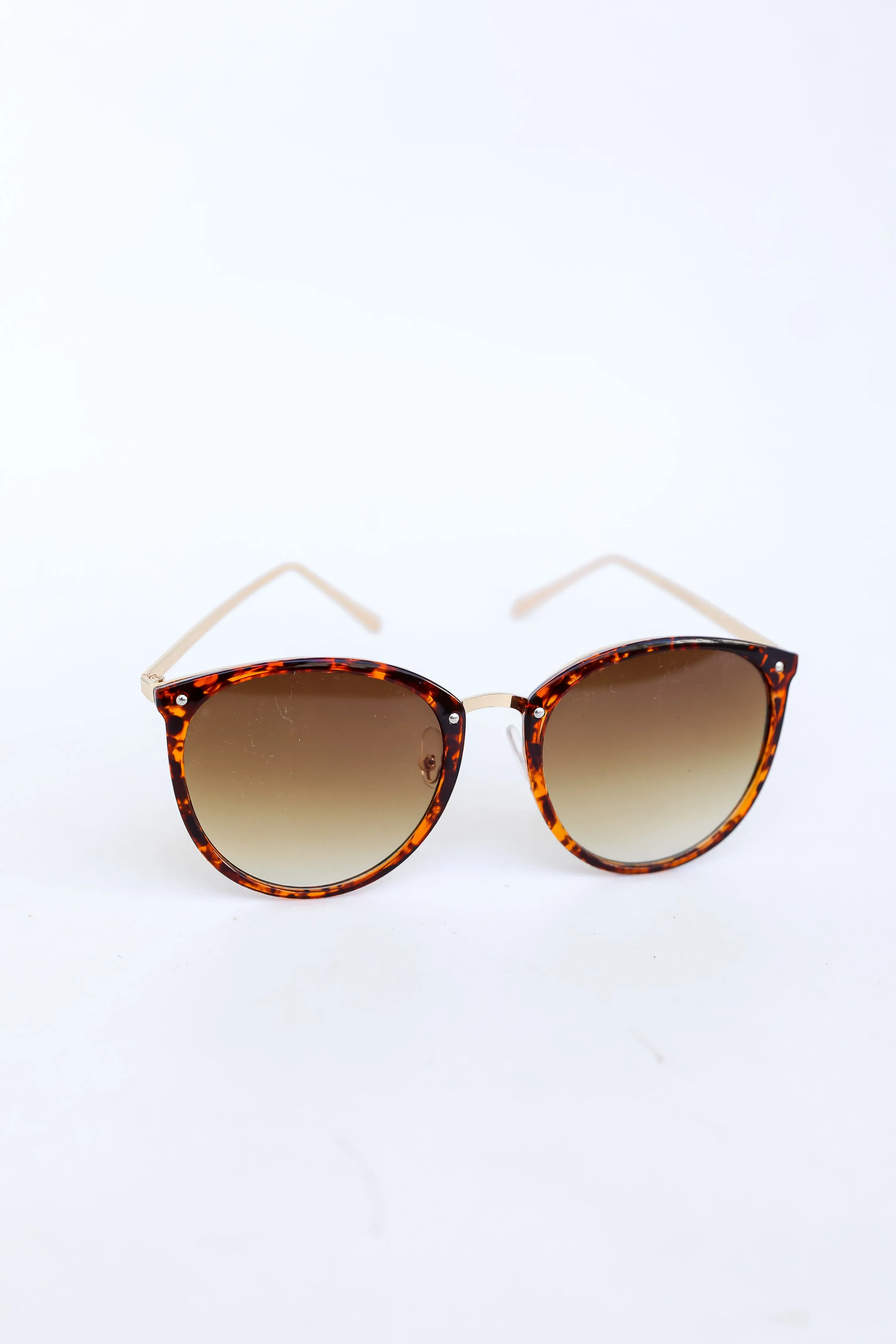 Key Largo Tortoise Round Sunglasses