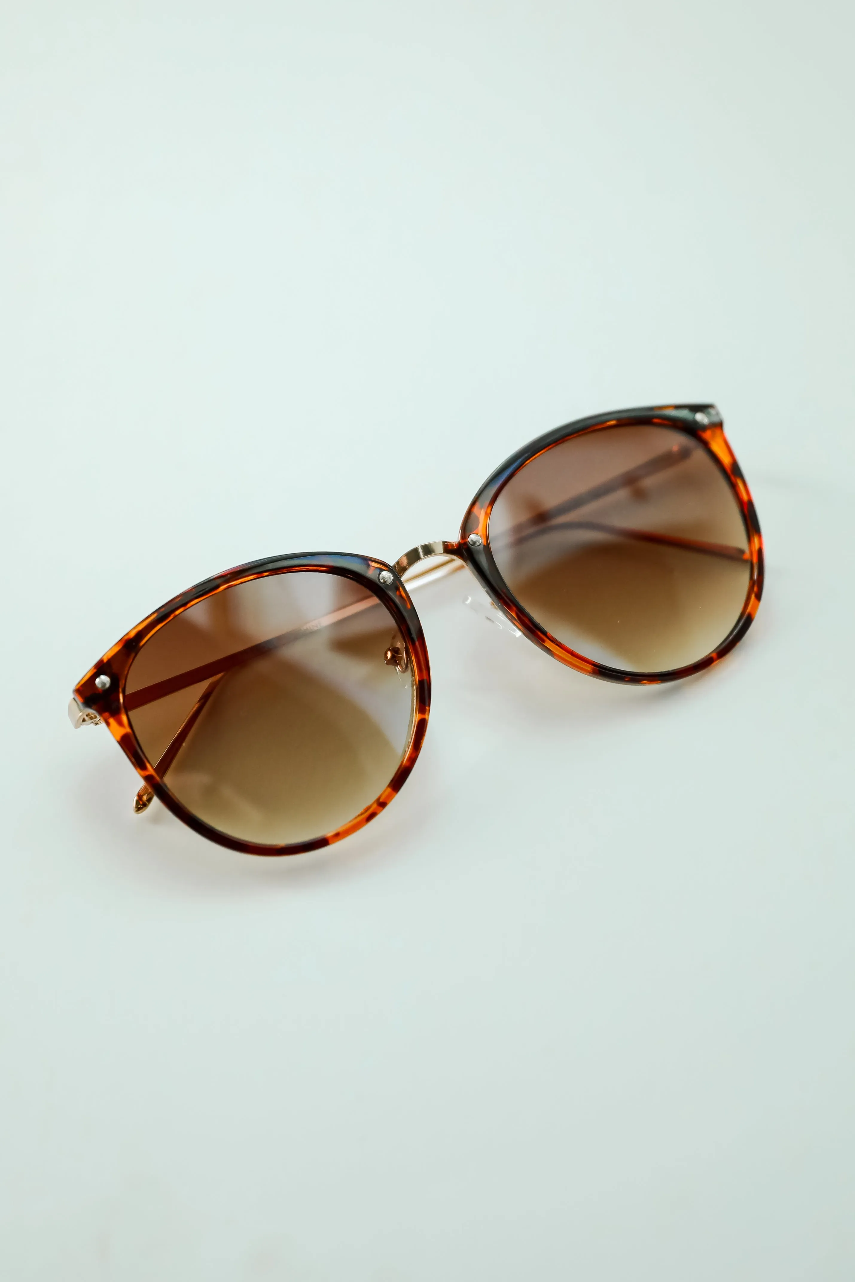 Key Largo Tortoise Round Sunglasses